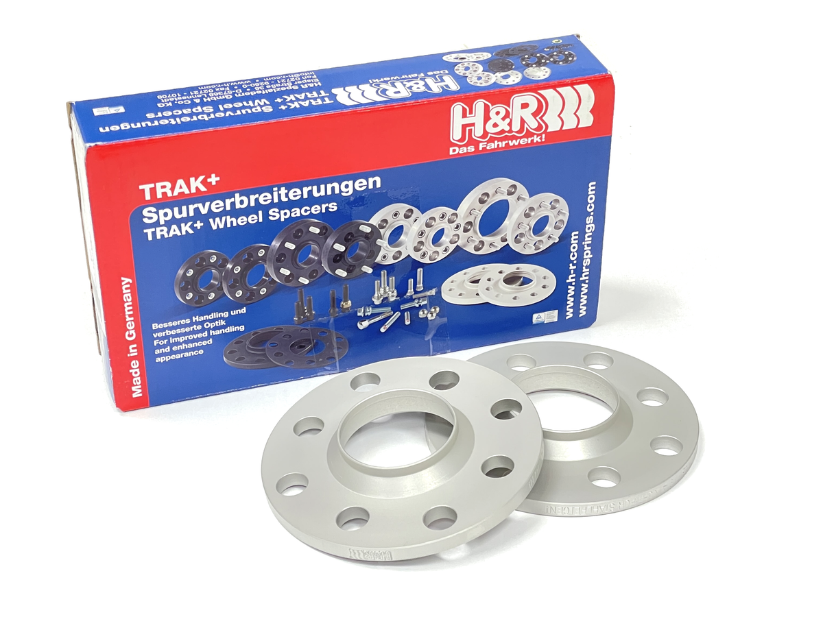 H&R Trak+ 3mm DR Wheel Spacers Bolt 5/112 Center Bore 57.1 Bolt Thread 14x1.5 (Pair) main image 1