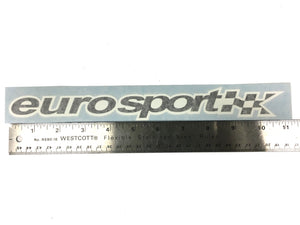 Euro Sport 11" Decal