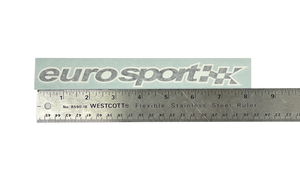 Euro Sport 8" Decal