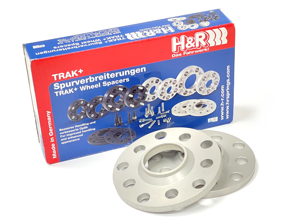 H&R Trak+ 10mm DR Spacer Bolt Pattern 5/130 CB 71.6mm Bolt Thread 14x1.5 - Black main image 1