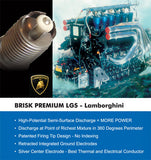 Brisk Premium DOR15LGS Spark Plug (Each) - VW Mk3/Mk4 VR6