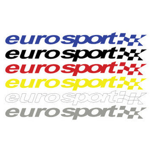 EURO SPORT 34" DECAL - SOLID