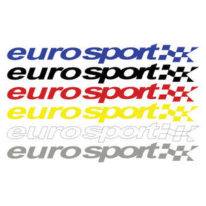 Euro Sport 20" Decal