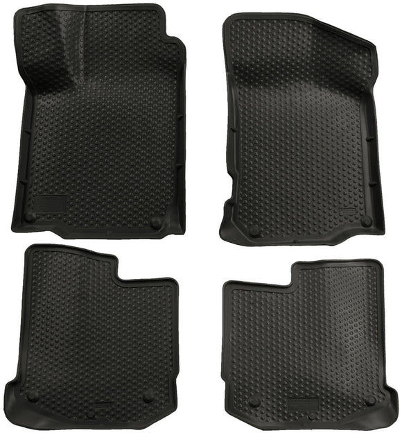 Husky Liners Classic Style Black Front & Back Seat Floor Mats - 2000-2004 VW Jetta
