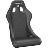Corbeau Forza Fixed Back Racing Seat - Black Vinyl 29102