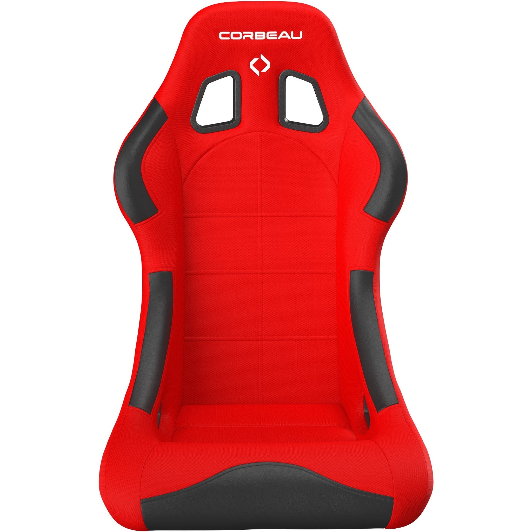 Corbeau Forza Fixed Back Racing Seat - Red Cloth – Euro Sport