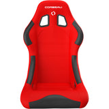 Corbeau Forza Fixed Back Racing Seat - Red Cloth 29107