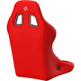 Corbeau Forza Fixed Back Racing Seat - Red Cloth 29107