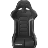 Corbeau FX1 Wide Fixed Back Racing Seat - Black Cloth/Vinyl 29501W