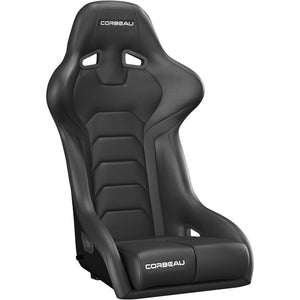 Corbeau FX1 Pro Fixed Back Racing Seat - Black Vinyl 29502P