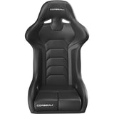 Corbeau FX1 Pro Fixed Back Racing Seat - Black Vinyl 29502P