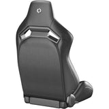 Corbeau Sportline RRX Reclining Seat Pair (Driver & Passenger) - Black Vinyl/Black HD Vinyl