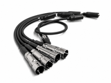 Euro Sport Spark Plug Ignition Wires - VW Mk1 Rabbit/Jetta I/Scirocco 8v (75-84)
