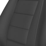 Corbeau Sport Seat Reclining Seat Pair (Driver & Passenger) - Black Neoprene