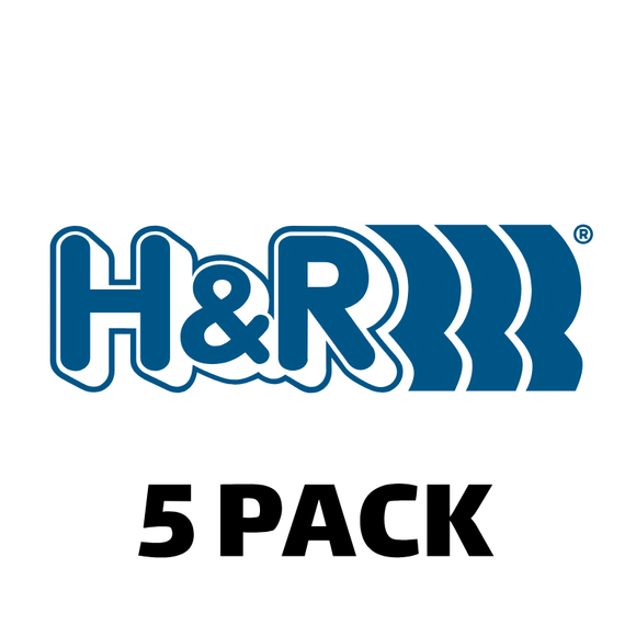 H&R Wheel Bolts - Tapered (60º) - Black 12mm (5 Pack)