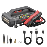 Lokithor JA302 PRO 3000A 12V 76.59Wh Jump Starter with Air Compressor ConnectMax Technology 12V 3000A