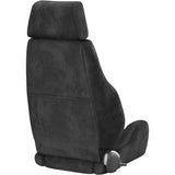 Corbeau GTS II Reclining Seat Pair (Driver & Passenger) - Black Microsuede