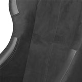 Corbeau Forza Fixed Back Racing Seat - Black Microsuede S29101