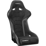 Corbeau FX1 Pro Fixed Back Racing Seat - Black Microsuede/Vinyl S29501P