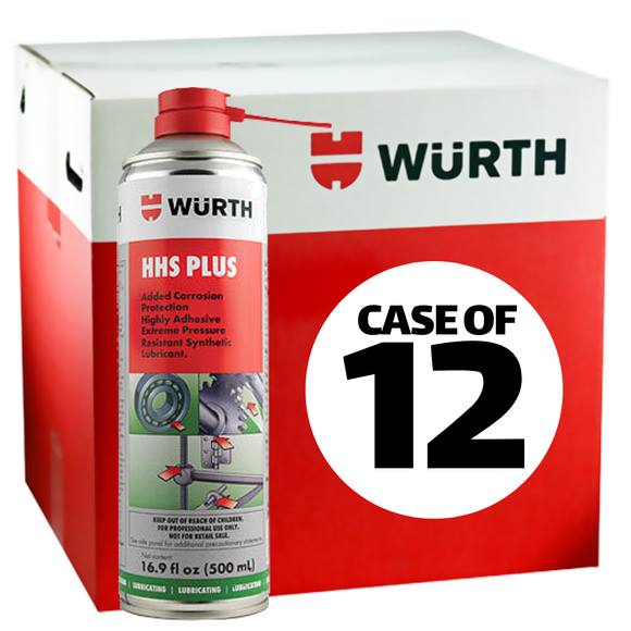 Case of WURTH HHS Plus Lubricant - 16.9 fl.oz x 12