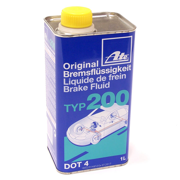 ATE (Amber) Typ200 DOT 4 Racing Brake Fluid, 1 Liter