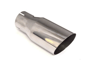 Stainless Steel Exhaust Tip - Single or Dual Angle Cut