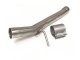 Euro Sport Resonator Delete Pipe - VW MK7 Golf R, Audi S3, A3 Quattro