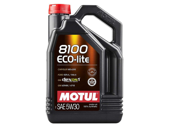 MOTUL 8100 ECO-lite 5W-30 100% SYNTHETIC ENGINE OIL