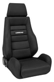 Corbeau GTS II Reclining Seat Pair (Driver & Passenger) - Black Cloth 20301PR