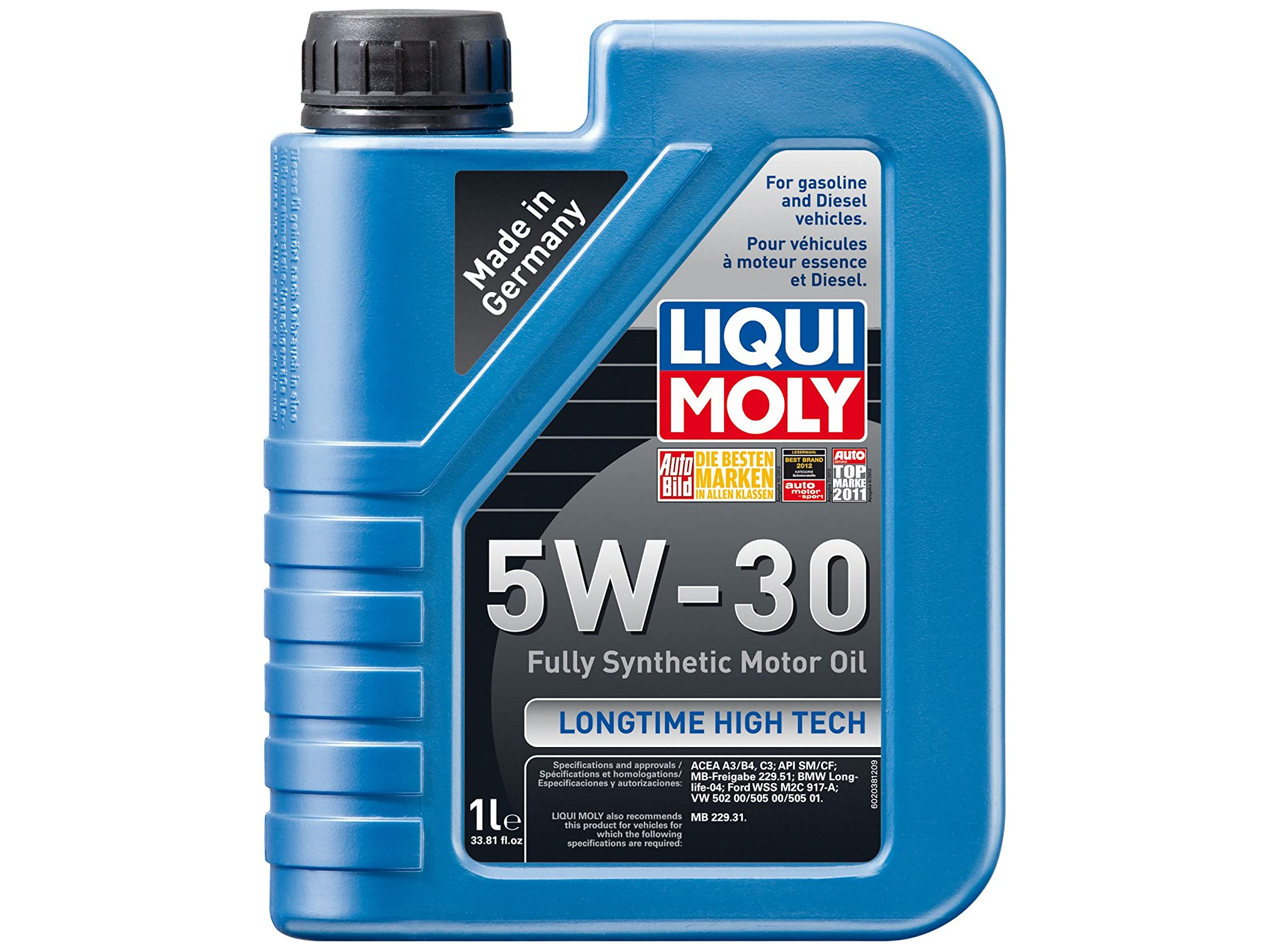 Liqui Moly Fully Synthetic Longtime High Tech 5W-30 Motor Oil - Case o –  Euro Sport Accessories