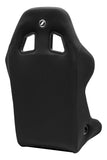 Corbeau Forza Fixed Back Racing Seat - Black Cloth Wide 20991