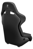 Corbeau FX1 Pro Fixed Back Racing Seat - Black/Red Cloth 29507