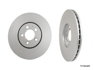 Front 11.3 Inch vented brake rotor 5-lug