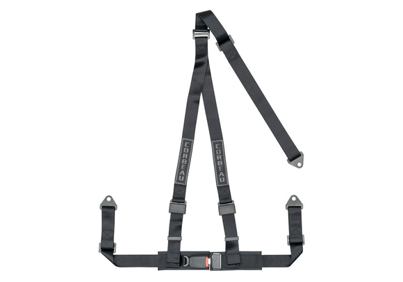 Corbeau 2-Inch 3-Point Snap-In Harness Belts