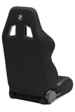 Corbeau A4 Reclining Seat Pair (Driver & Passenger) - Black Cloth 60091PR