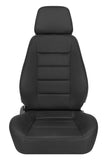 Corbeau Sport Seat Reclining Seat Pair (Driver & Passenger) - Black Cloth 90001PR