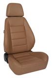 Corbeau Sport Seat Reclining Seat Pair (Driver & Passenger) - Tan Vinyl 90060PR