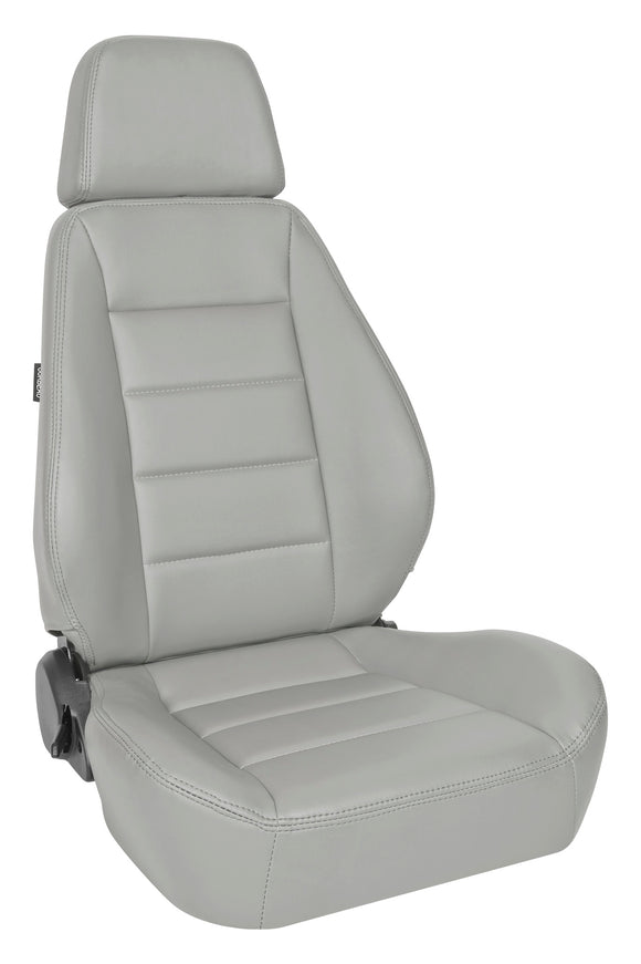 Corbeau Sport Seat Reclining Seat Pair (Driver & Passenger) - Charcoal Vinyl 90090PR