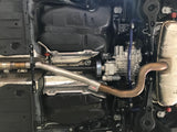 Euro Sport Resonator Delete Pipe - VW MK7 Golf R, Audi S3, A3 Quattro