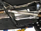 Euro Sport Resonator Delete Pipe - VW MK7 Golf R, Audi S3, A3 Quattro