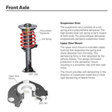 034Motorsport Strut Mount, Track Density - VW Mk5/Mk6, Audi A3/TT