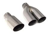 Stainless Steel Exhaust Tip - Single or Dual Angle Cut