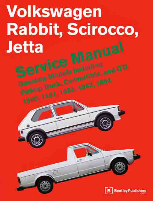 Bentley Repair Manual - VW Mk1 Rabbit/Scirocco 80-84