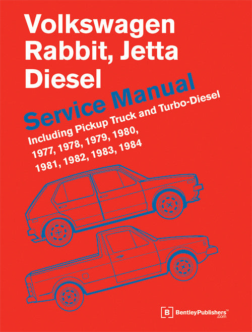 Bentley Repair Manual - VW Mk1 Rabbit/Jetta Diesel 77-84 – Euro Sport ...