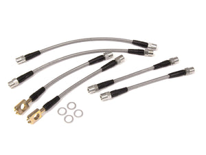 Stainless Steel Braided Brake Line Set - VW Passat 1.8T