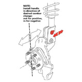 SPC Front Camber Adjusting Bolts - VW Mk1/Mk2/Mk3