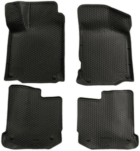 Husky Liners Classic Style Black Front & Back Seat Floor Mats - 2000-2004 VW Jetta