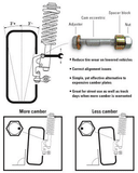 H&R Triple C Camber Adjuster Bolts TC212 - VW Mk1/Mk2/Mk3