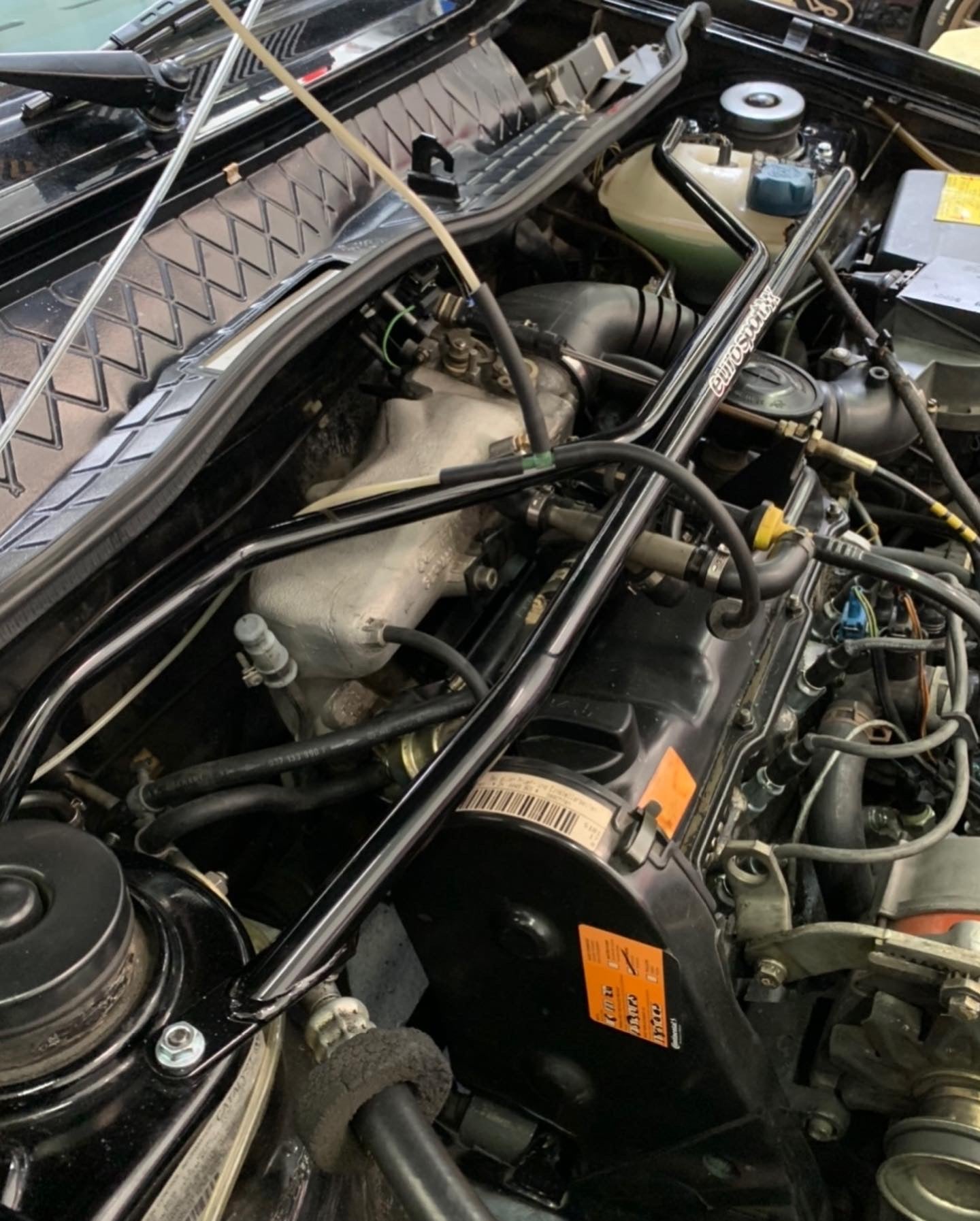 Engine bar clearance