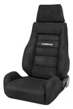 Corbeau GTS II Reclining Seat Pair (Driver & Passenger) - Black Microsuede S20301PR